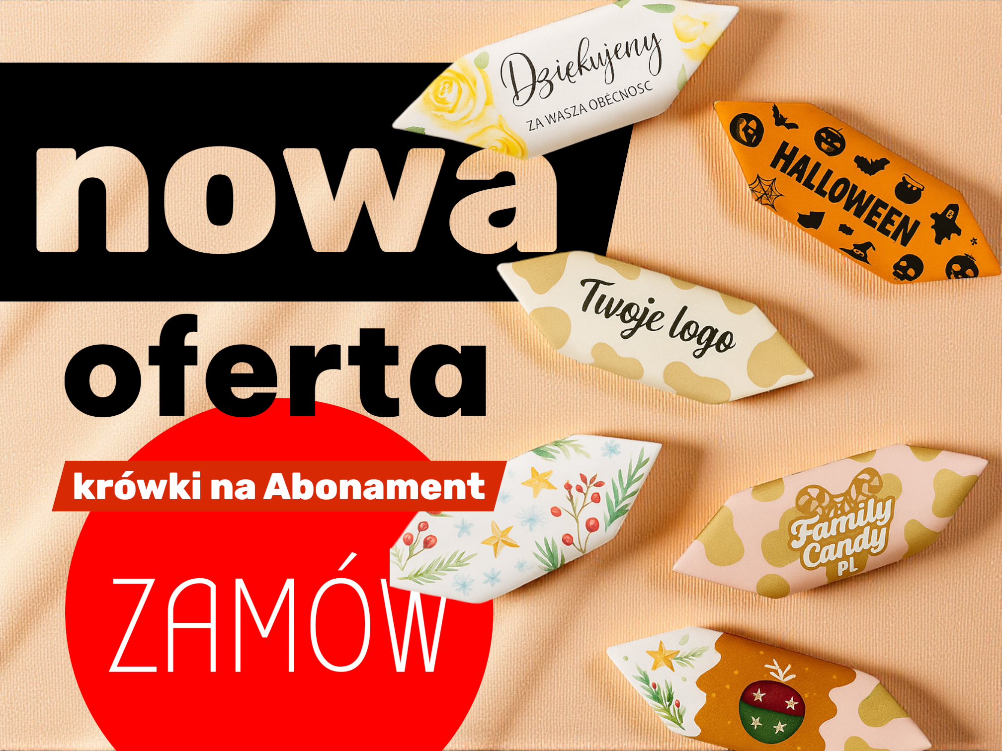 Krówki na halloween